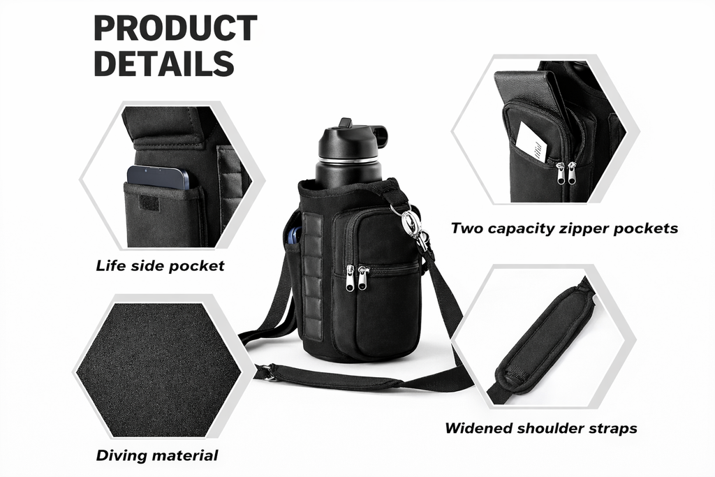 SafeSip- Gym Water Bottle Holder