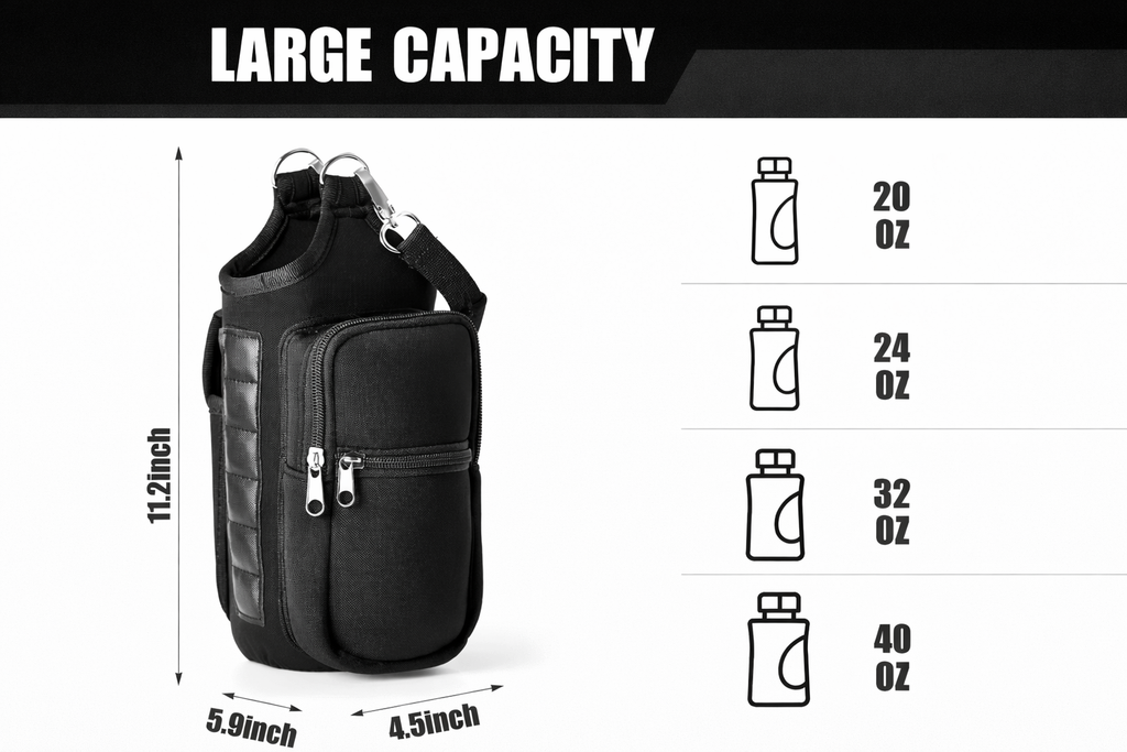 SafeSip- Gym Water Bottle Holder